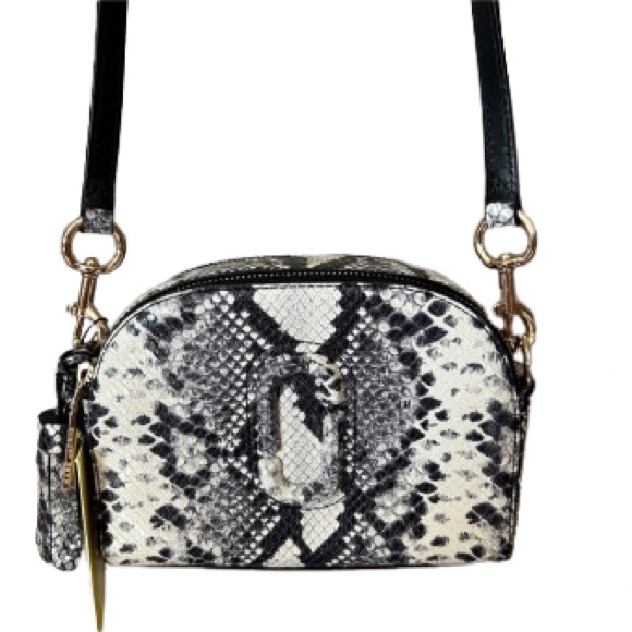 Marc Jacobs E-Shutter Snake Embossed Leather Crossbody Bag - Picture 3 of 10